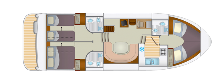 Cruiser Premium, 6 Personen